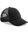 BB678 B678 Beechfield Jersey Athleisure Trucker Cap Black colour image